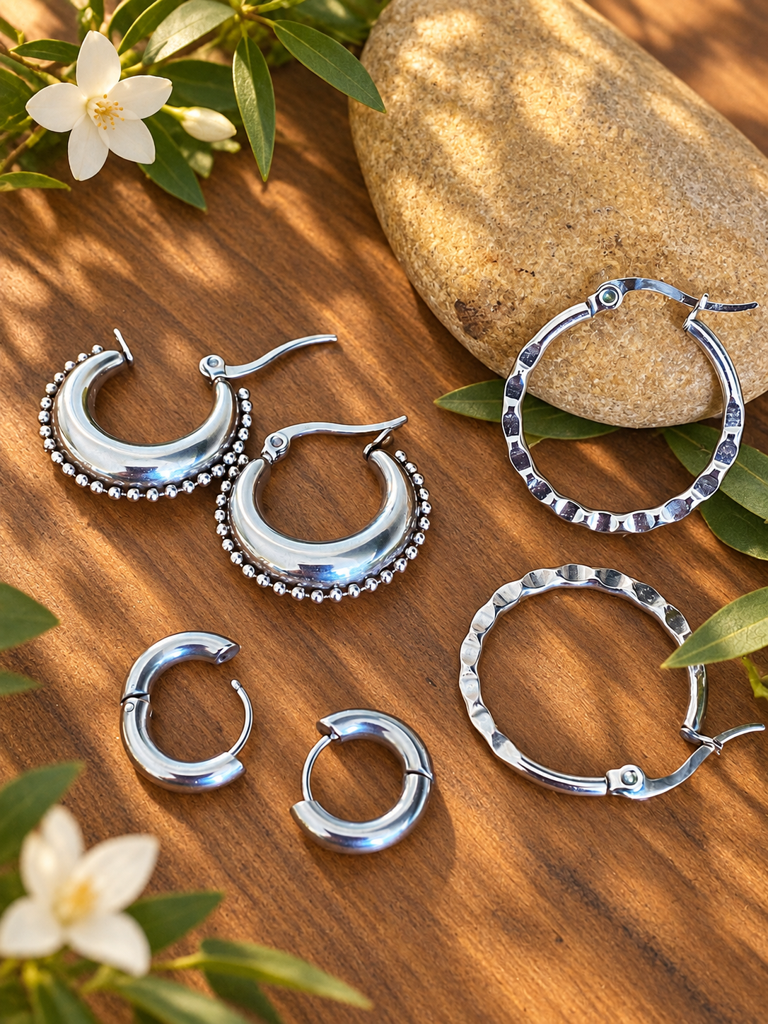 HAMMERED HOOPS