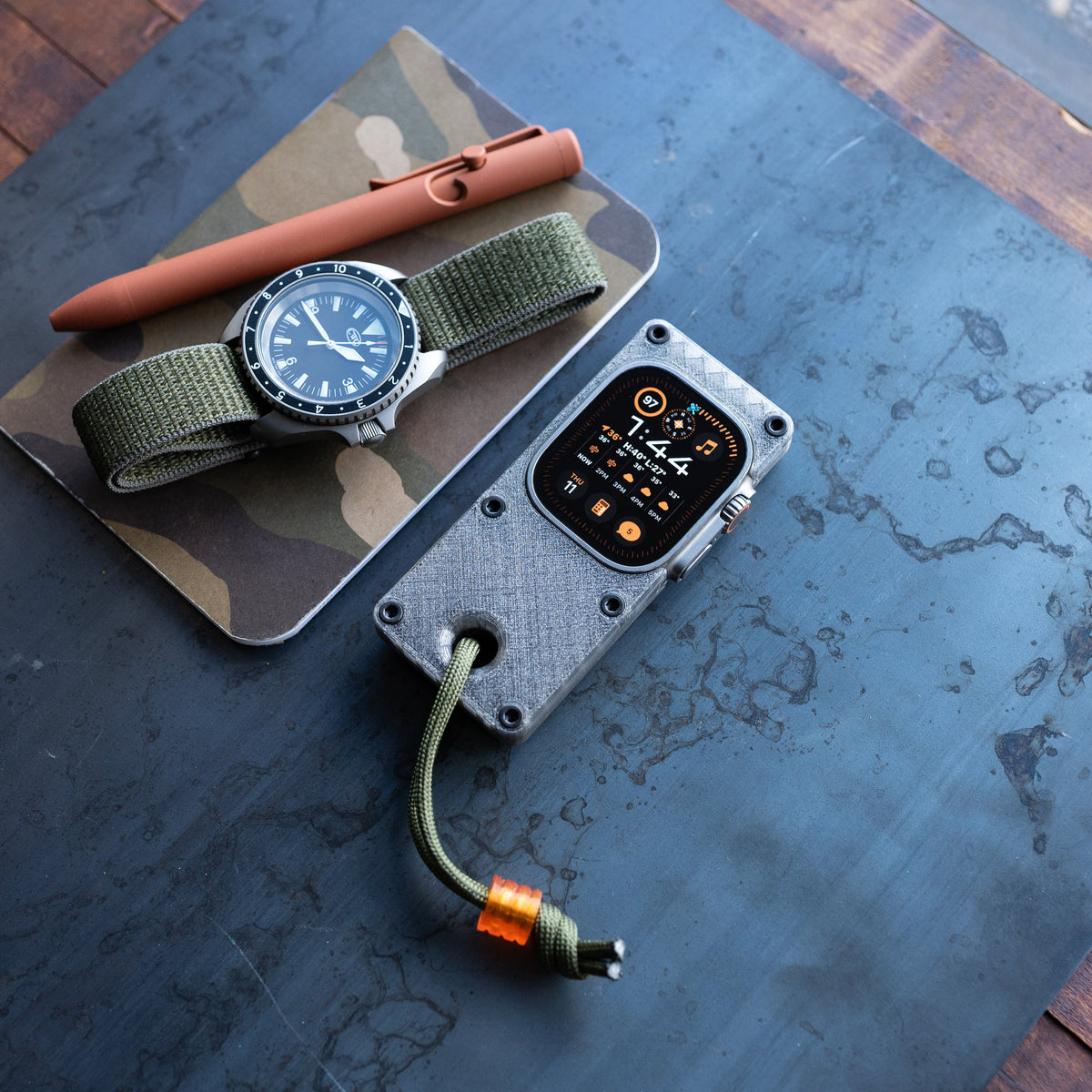 miniphone ultra (mpu) case for Apple Watch Ultra - dark grey