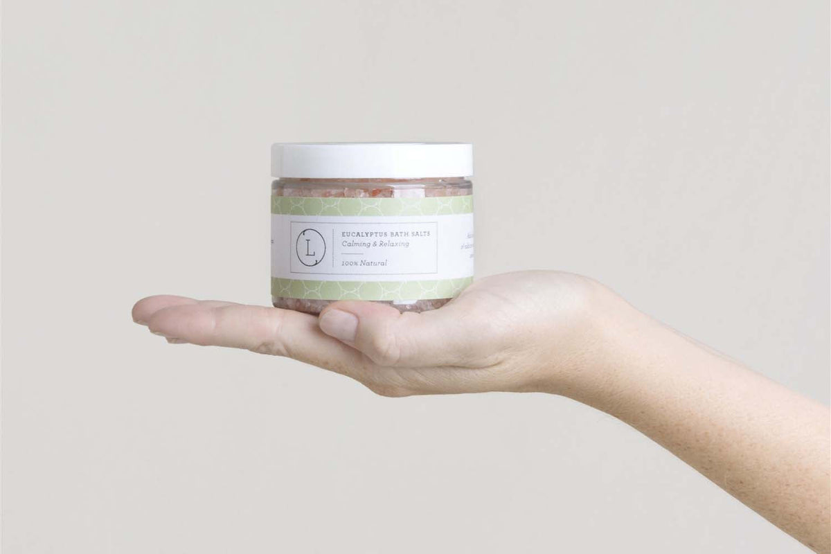 Eucalyptus Bath Salts – Natural Mineral Salt Soak