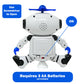 Dancing Robot Music Lights and Sound 360 Degree LED Spinning