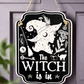 Witchy Décor Wooden Sign