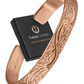 Pure Copper Cuff Bracelet for Women – Floral