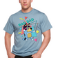 Rad Dad Bluey Men's Bamboo Short Sleeve Graphic T-Shirt