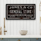 Dry Goods Sign | Personalized General Store Sign | Custom Rustic Farmhouse Sign