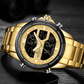 Mens Wrist Watch, Waterproof Analog Digital Watches Multifunction Stainless Steel Business Watches For Man Perfect Gift