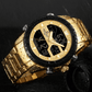 Mens Wrist Watch, Waterproof Analog Digital Watches Multifunction Stainless Steel Business Watches For Man Perfect Gift