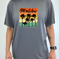 Malibu Unisex Bamboo Viscose/Organic Cotton Short Sleeve Graphic T-Shirt