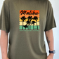 Malibu Unisex Bamboo Viscose/Organic Cotton Short Sleeve Graphic T-Shirt