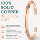 Pure Copper Cuff Bracelet – Prism