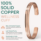 Pure Copper Cuff Bracelet – Tier