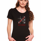 Maybe Tomorrow Women's Bamboo Sleeve Scoop Neck Graphic T-Shirt