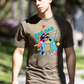 Rad Dad Bluey Men's Bamboo Short Sleeve Graphic T-Shirt