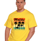Malibu Unisex Bamboo Viscose/Organic Cotton Short Sleeve Graphic T-Shirt