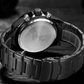Mens Wrist Watch, Waterproof Analog Digital Watches Multifunction Stainless Steel Business Watches For Man Perfect Gift