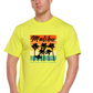Malibu Unisex Bamboo Viscose/Organic Cotton Short Sleeve Graphic T-Shirt