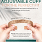 Pure Copper Cuff Bracelet for Women – Floral