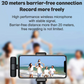 Lavalier Microphone Wireless Audio Video Recording Mini Mic For Android/iPhone