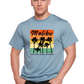 Malibu Unisex Bamboo Viscose/Organic Cotton Short Sleeve Graphic T-Shirt