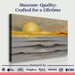 Golden Horizon Calm Wall Art