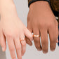 Pure Copper Rings Set - Domed (6mm)