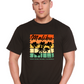 Malibu Unisex Bamboo Viscose/Organic Cotton Short Sleeve Graphic T-Shirt