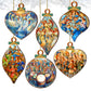 Twelve Days of Christmas Eco Wood Ornaments Set of 12 by G. DeBrekht - Christmas Decor 12 Days of Christmas - 8610102-S12