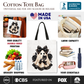 Gothic Ghost with Black Cat Tote Bag, Black Rose Coquette Halloween Gift Shopper