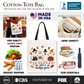 Just a Thankful Goose Tote Bag, Funny Thanksgiving Family Turkey Day Gift Shopper
