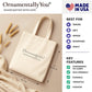 Just a Thankful Goose Tote Bag, Funny Thanksgiving Family Turkey Day Gift Shopper