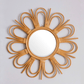 Bong Sunburst Natural Rattan Mirror