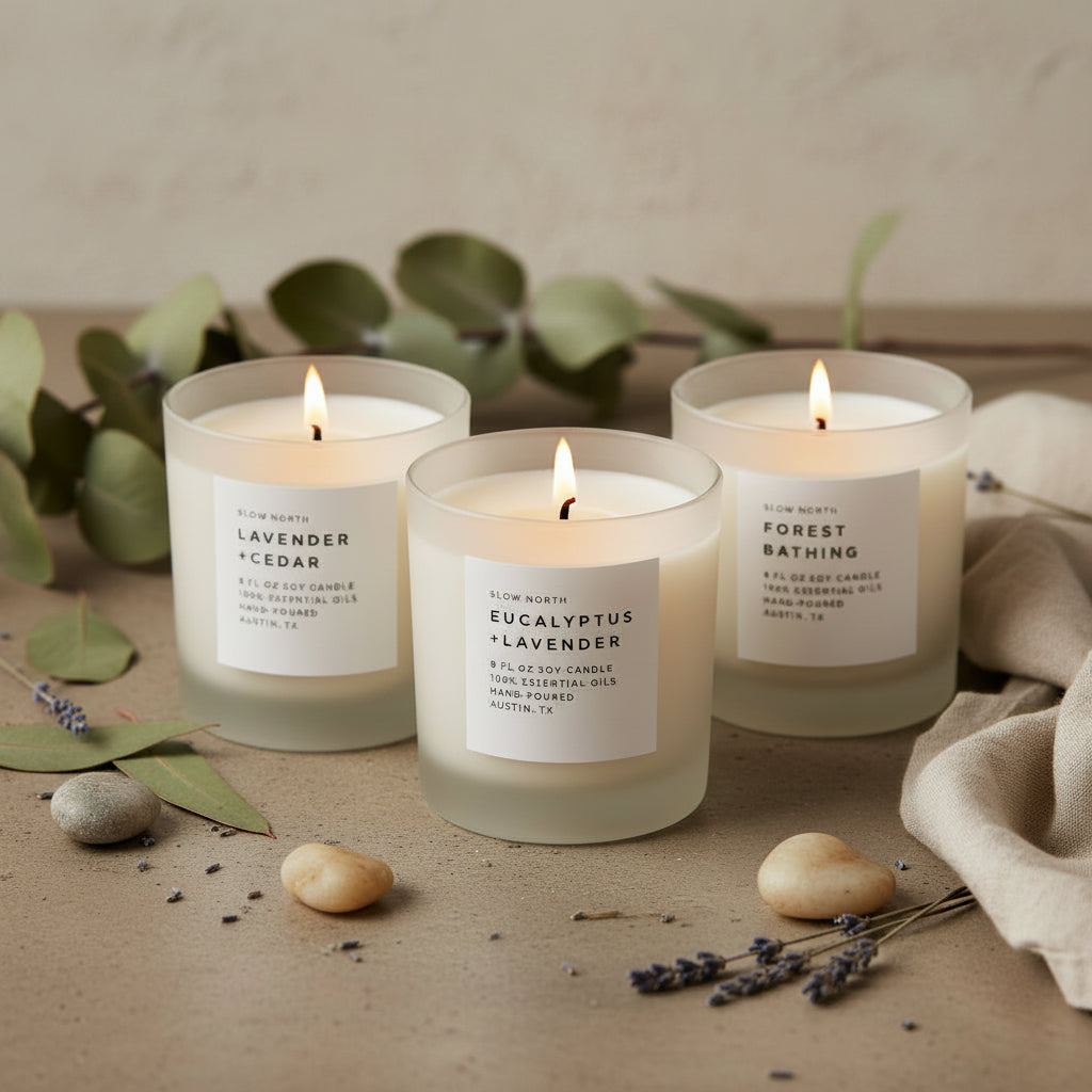 Calm + Grounded Trio - Signature Candle Bundle