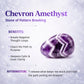 Cycle Breaker - Chevron Amethyst Point of Transformation