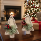 Christmas Tree Candle | Wood Bowl