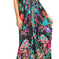 Sakkas Lizi 2025 Womens Maxi High-low Halter Handkerchief Long Dress Beach Party