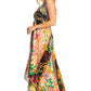 Sakkas Lizi 2025 Womens Maxi High-low Halter Handkerchief Long Dress Beach Party