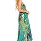 Sakkas Lizi 2025 Womens Maxi High-low Halter Handkerchief Long Dress Beach Party