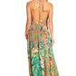 Sakkas Lizi 2025 Womens Maxi High-low Halter Handkerchief Long Dress Beach Party
