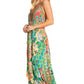 Sakkas Lizi 2025 Womens Maxi High-low Halter Handkerchief Long Dress Beach Party