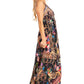 Sakkas Lizi 2025 Womens Maxi High-low Halter Handkerchief Long Dress Beach Party