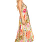 Sakkas Lizi 2025 Womens Maxi High-low Halter Handkerchief Long Dress Beach Party