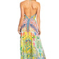 Sakkas Lizi 2025 Womens Maxi High-low Halter Handkerchief Long Dress Beach Party