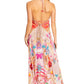 Sakkas Lizi 2025 Womens Maxi High-low Halter Handkerchief Long Dress Beach Party