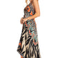 Sakkas Lizi 2025 Womens Maxi High-low Halter Handkerchief Long Dress Beach Party