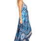 Sakkas Lizi 2025 Womens Maxi High-low Halter Handkerchief Long Dress Beach Party