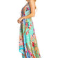Sakkas Lizi 2025 Womens Maxi High-low Halter Handkerchief Long Dress Beach Party
