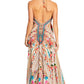 Sakkas Lizi 2025 Womens Maxi High-low Halter Handkerchief Long Dress Beach Party