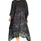 Sakkas Clementine Women's Tie Dye Caftan Dress/Cover Up Beach Kaftan Boho Summer