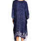 Sakkas Clementine Women's Tie Dye Caftan Dress/Cover Up Beach Kaftan Boho Summer
