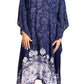 Sakkas Clementine Women's Tie Dye Caftan Dress/Cover Up Beach Kaftan Boho Summer