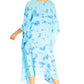 Sakkas Clementine Women's Tie Dye Caftan Dress/Cover Up Beach Kaftan Boho Summer